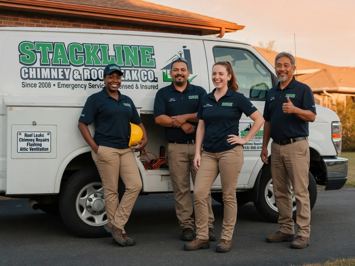 Chimney flashing repair company in Pitsburg, OH